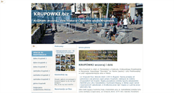 Desktop Screenshot of krupowki.biz
